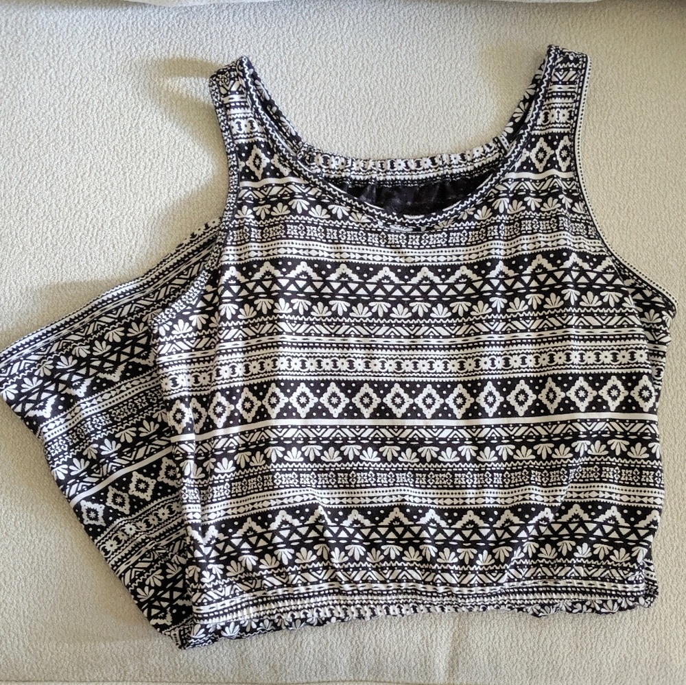 Old Navy Girls Tribal Print Romper